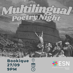 Multilingual Poetry Night